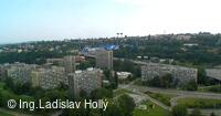 Nová radnice - pohled z vyhlídkové věže, Ostrava